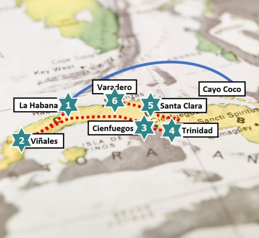 CUBA en 7 días, ruta día a día y MAPA 12 cubasemana07-1