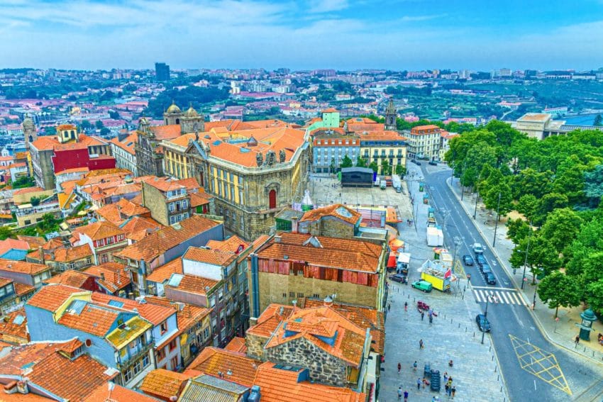 Mapa de Oporto con planos en detalle para tu viaje 12 mapadeoporto07
