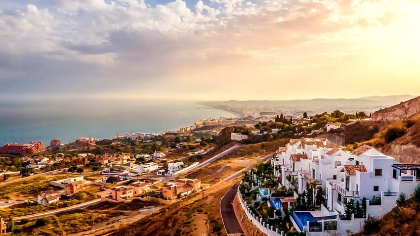 Spain, Andalusia, Malaga Province, Marbella, Panorama